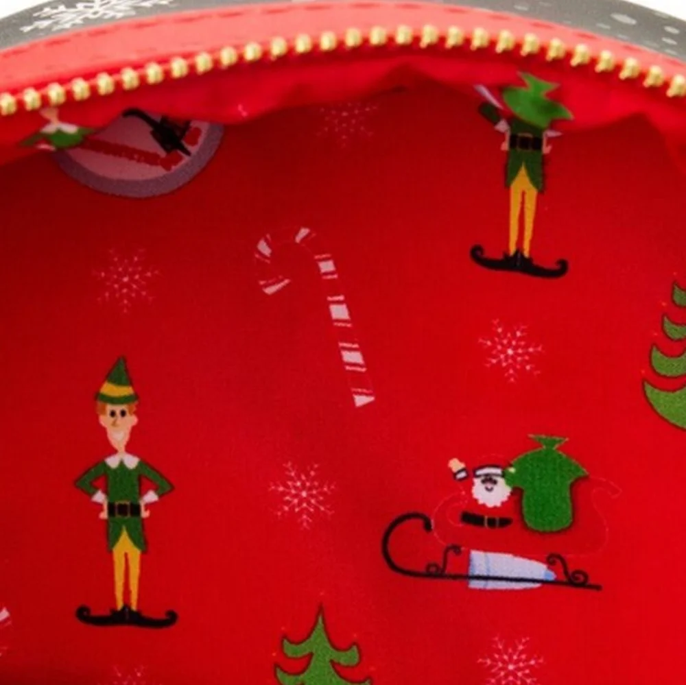 Loungefly Elf Clausometer Light Up Mini Backpack